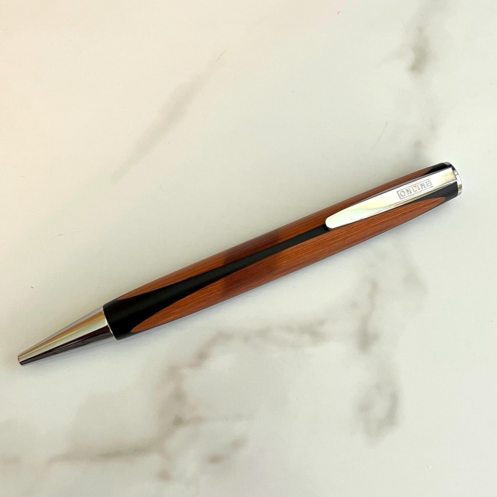ONLINE Wood ballpoint pen. Vision Nature Rosewood Collection.